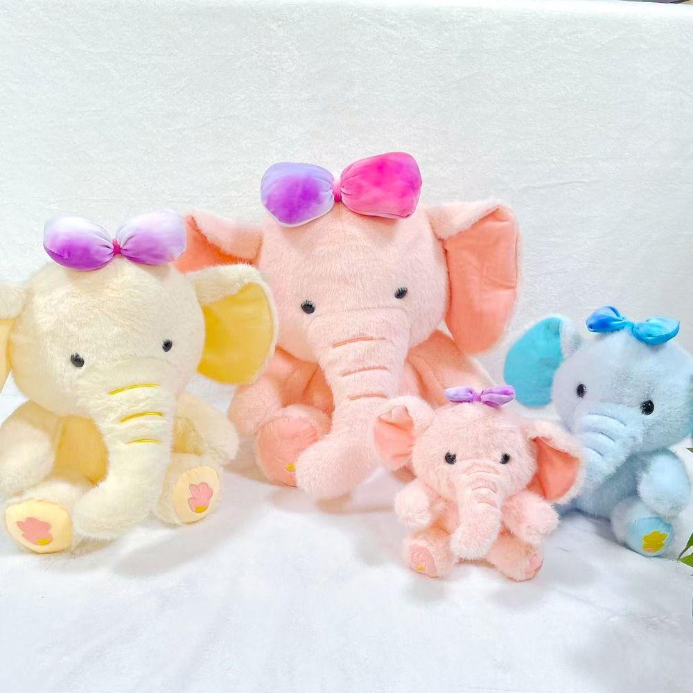 Plushie Elephant Plush Doll Gray Kawaii Animal Stuffed Toys Children's Toys