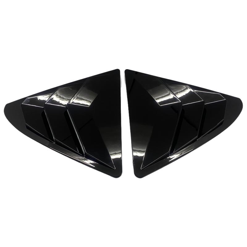 Пара накладок на боковые жалюзи заднего стекла для Lexus IS300 IS250 200t 2013 2014 - Боковая вентиляционная решетка, накладка, аксессуары