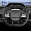 Высококачественная кожаная оплетка на руль автомобиля для Changan Chana UNIK UNI-V CS55 Plus CS75plus CS75 Защитная оплетка