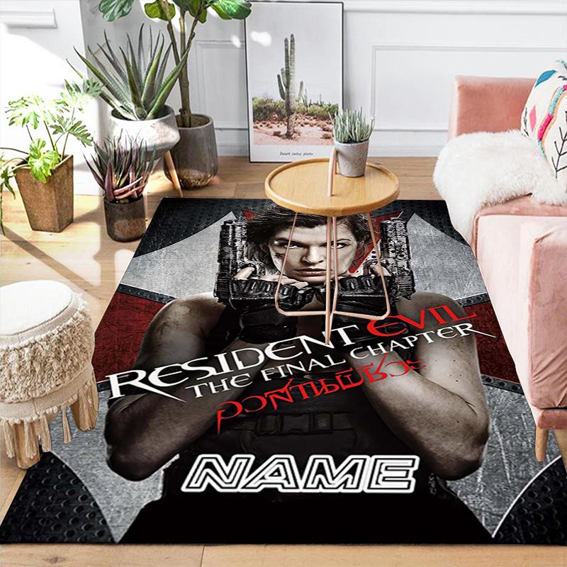Custom 1Pc Resident Evil Afterlife Adventure Rug Office Carpet Indoor Outdoor Entrance Doormat Nonslip Soft And Comfortable Living Room D2915237