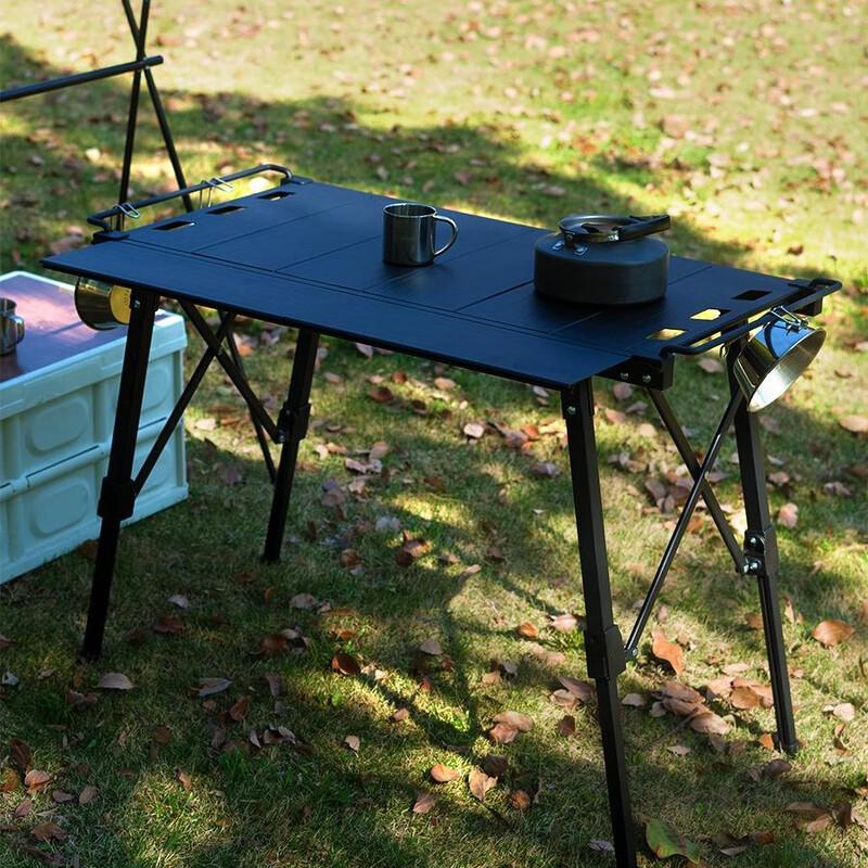 Portable Height-Adjustable IGT Camping Table