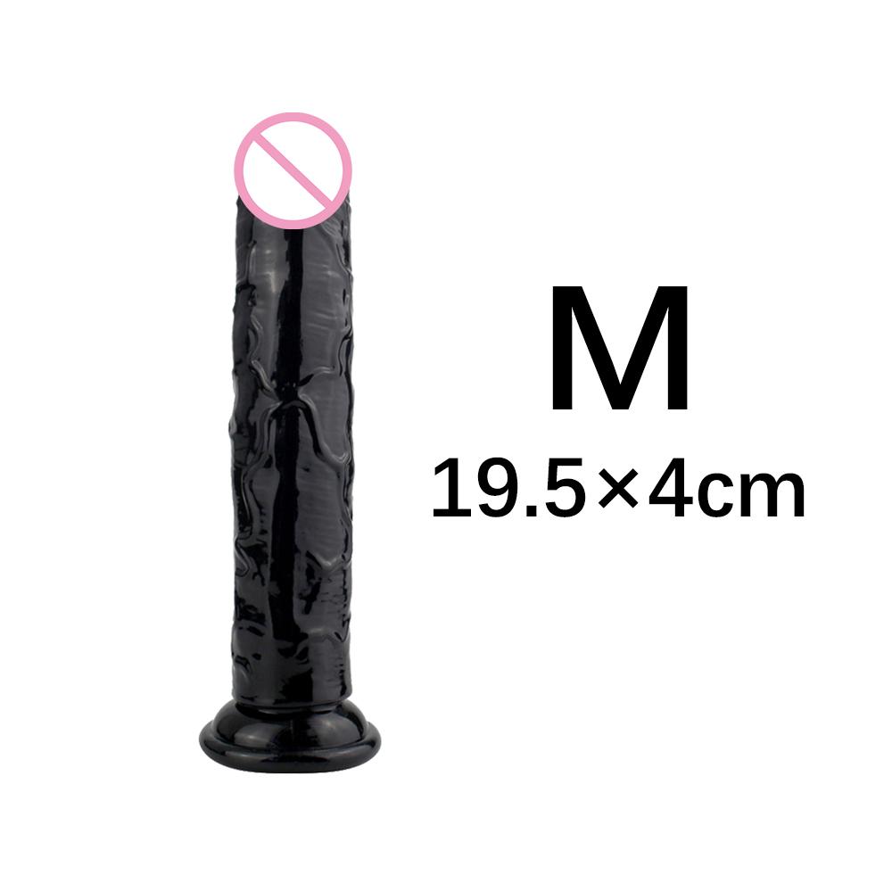 Сильная присоска, желейный фаллоимитатор для точки G, огромный реалистичный пенис, член, анальный женский сексуальный товар, секс-игрушки
