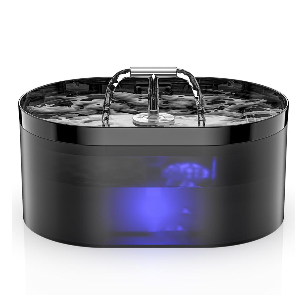2.5L 5V USB автоматический фонтан для воды для кошек и собак с краном, диспенсер для воды для собак, прозрачный фильтр, поилка для домашних животных, датчик поения