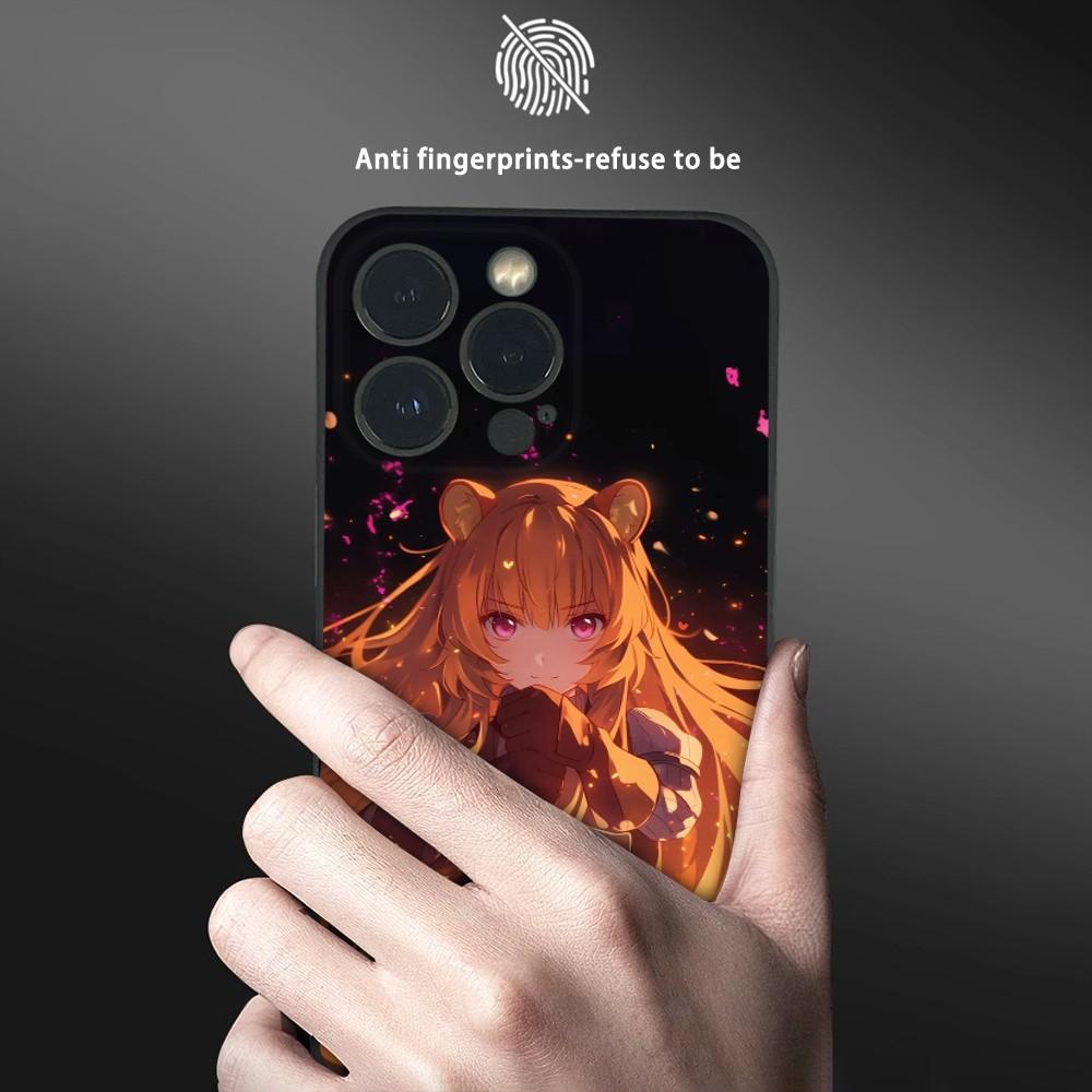 Чехол для телефона с Рафталией из аниме Для iPhone 16 15 14 13 Pro Max Plus Mini Матовый Мягкий Корпус Funda Ударопрочные Чехлы