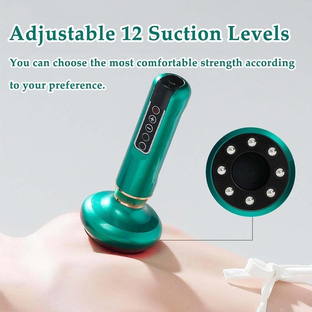 Антицеллюлитный массажер, Bluile Массажер Антицеллюлитный, Массаж Антицеллюлитный Электрический, Аппараты Антицеллюлитные с 12 уровнями и красным светом