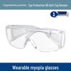 Anti-Splash Anti-Fog Protective Goggles: Windproof, Sandproof, Anti-Dust Cycling Glasses for Men and Women