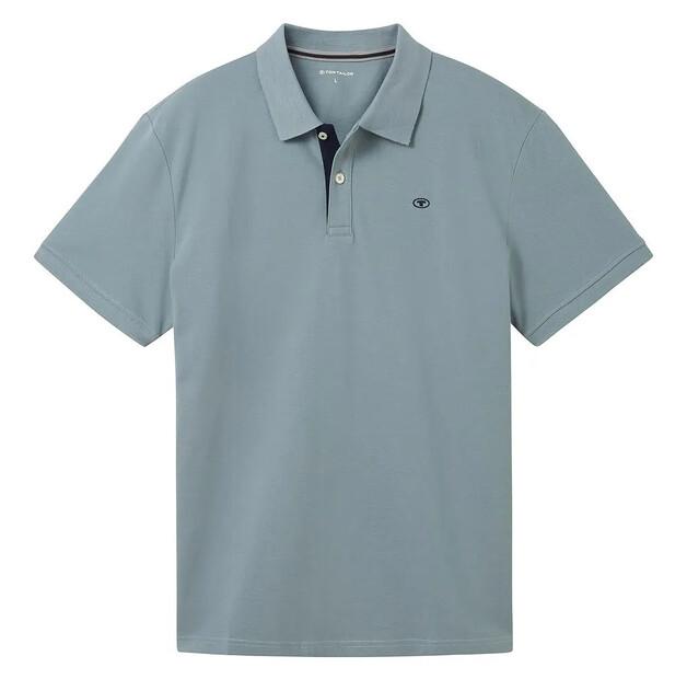 Tom Tailor Basic Contrast Short Sleeve Polo