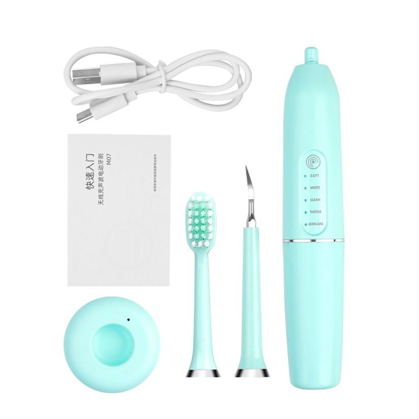 2 в 1 электрическая USB-зубная щетка для чистки зубов отбеливает зубы удаляет зубной камень