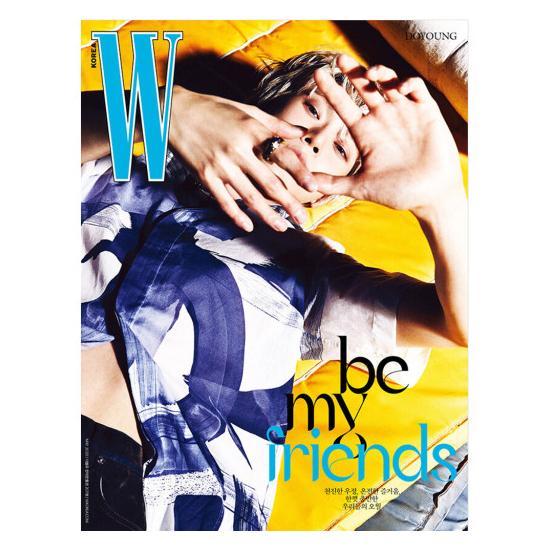 W Korea Обложка журнала за май 2022 г. NCT DOYOUNG Ли Мин Хо, Джей Пак, Ли Дохён