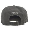 [Polo Ralph Lauren] Мужская 6-панельная кепка с логотипом Pony в одной точке, угольно-серая (ОДИН РАЗМЕР) [Использовал]