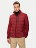 Mid-season Jacket Tom Tailor Hybrid Jacket with Stand-up Collar (1041308) Burgundy Dark Red