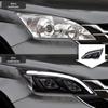 Светодиодные фары проекторного типа с ДХО и поворотниками для Honda CRV 07-11