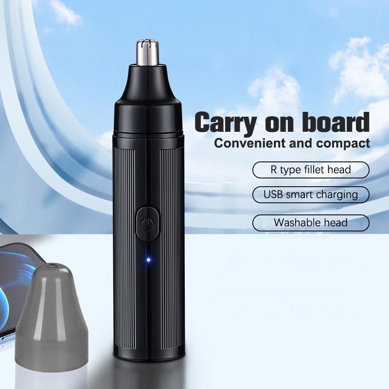 Моющийся электрический триммер для волос в носу, перезаряжаемый, многофункциональный, для бритья