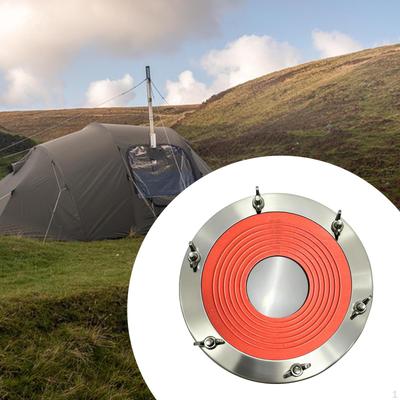 Тентовая проходка, Фланец для кровельной трубы, Уплотнительная крышка для труб, Гибкий фланец для дымохода, Фитинг для дровяной печи для