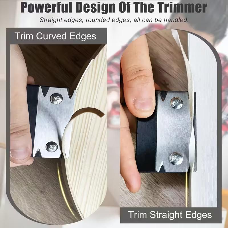 Новый ручной кромочный рубанок Прямоугольный столярный рубанок Кромкооблицовочное лезвие Дерево Фаска и скругленное лезвие Столярный ручной инструмент