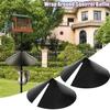 12/14/16/18 Inches Wrap Around Squirrel Guard Rotatable Easy Assembly Anti-rust Weather-proof Smooth Surface Preventing Stealing Food Gardening Tool