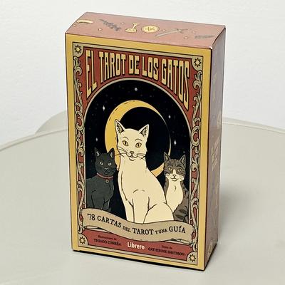 10,3*6 см колода Таро «Кошки правят Землей» из 78 карт для испанского издания «Одержимые кошками»