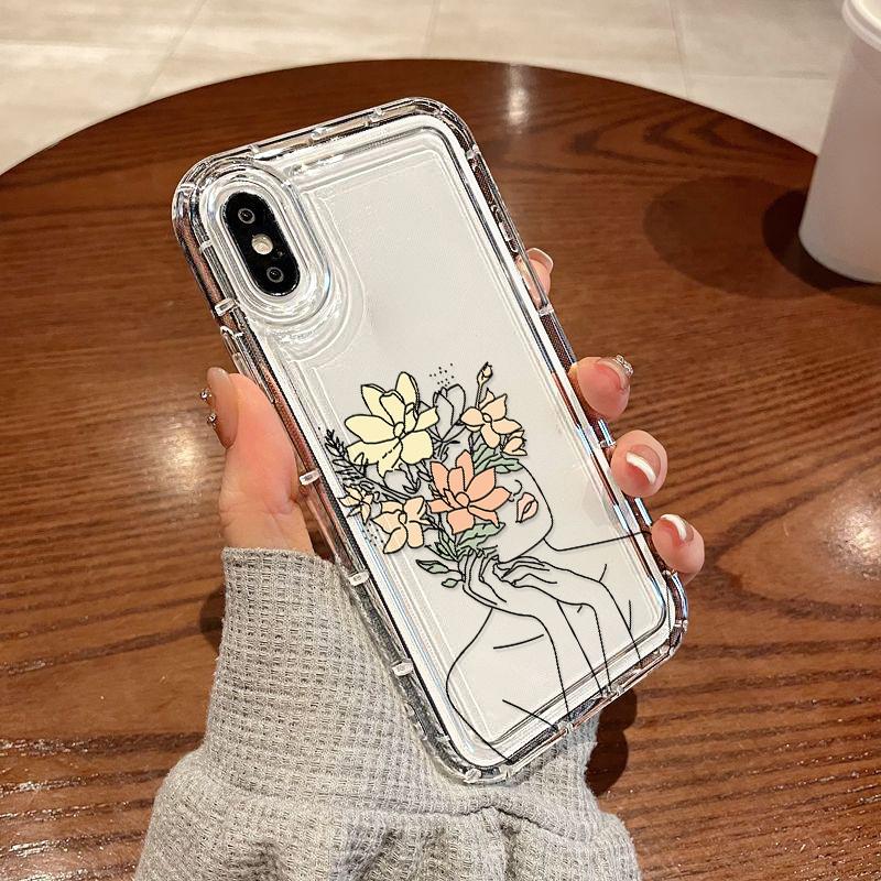 Чехол для телефона для iPhone 13 15 14 12 11 16 Pro Max XR XS SE Max 6 7 8 Plus для Samsung S24 A55 A32 S23 для yellowmi Note 13 12 11 10 Pro устойчив к падениям