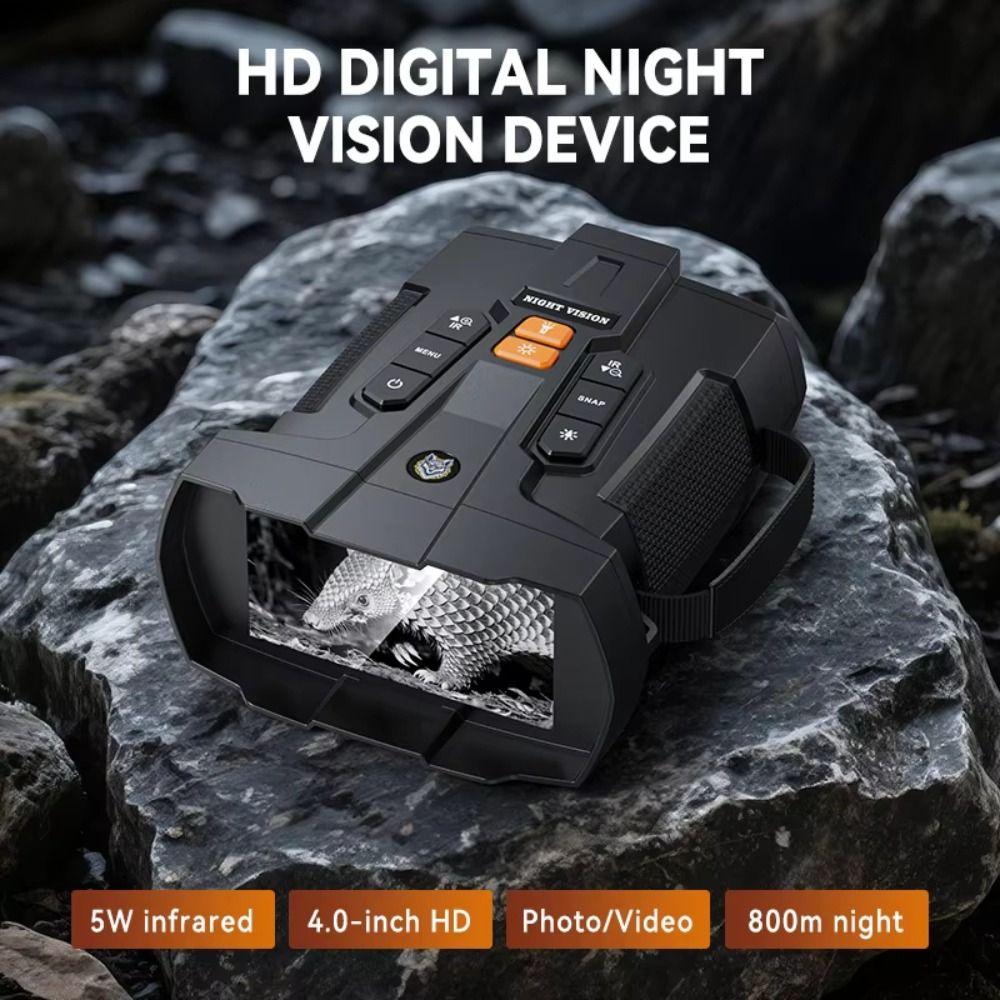4.5 Inch Big Screen Night Vision Binoculars Infrared Night Vision Telescope Outdoor Adventure