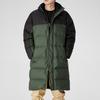 Puma Long Oversized Down Jacket With Logo Print And Hood Men Outerwear Dark-Green 585403-64
