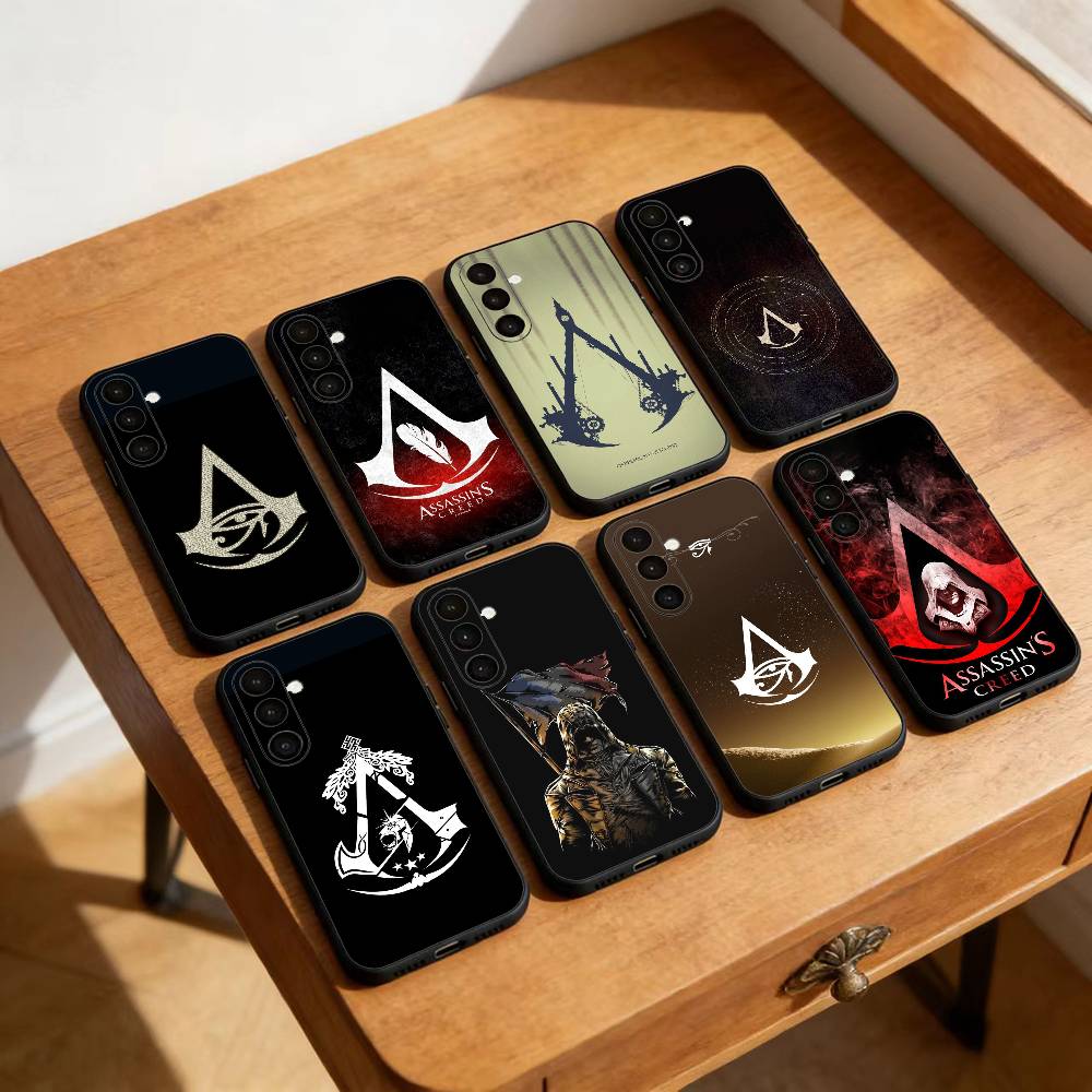 Чехол для телефона A-AssassinS Game C-Creed для Samsung Galaxy A20,21s,22,31,32,52,53,72,73,80,91 Мягкий Черный Корпус