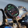 Электроника KOSO для мотоциклов Для NMAX PCX XMAX 125 250 300 XJ6 CB650F AEROX Вольтметр Часы моточасов