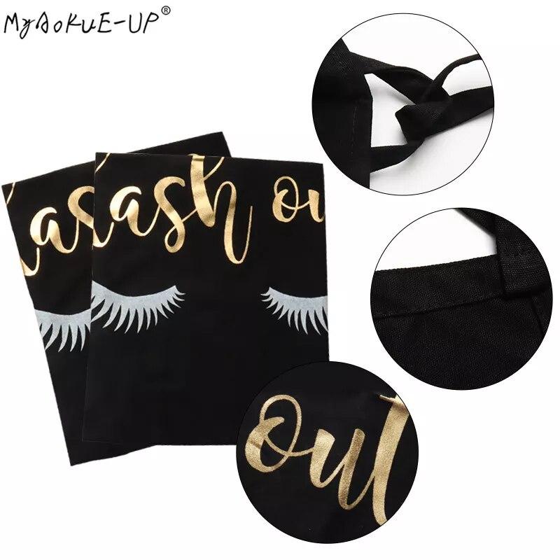 Фартук для ресниц для взрослых, домашняя кулинария, выпечка, чистящие фартуки, нагрудники, женские кухонные инструменты для наращивания ресниц, макияж