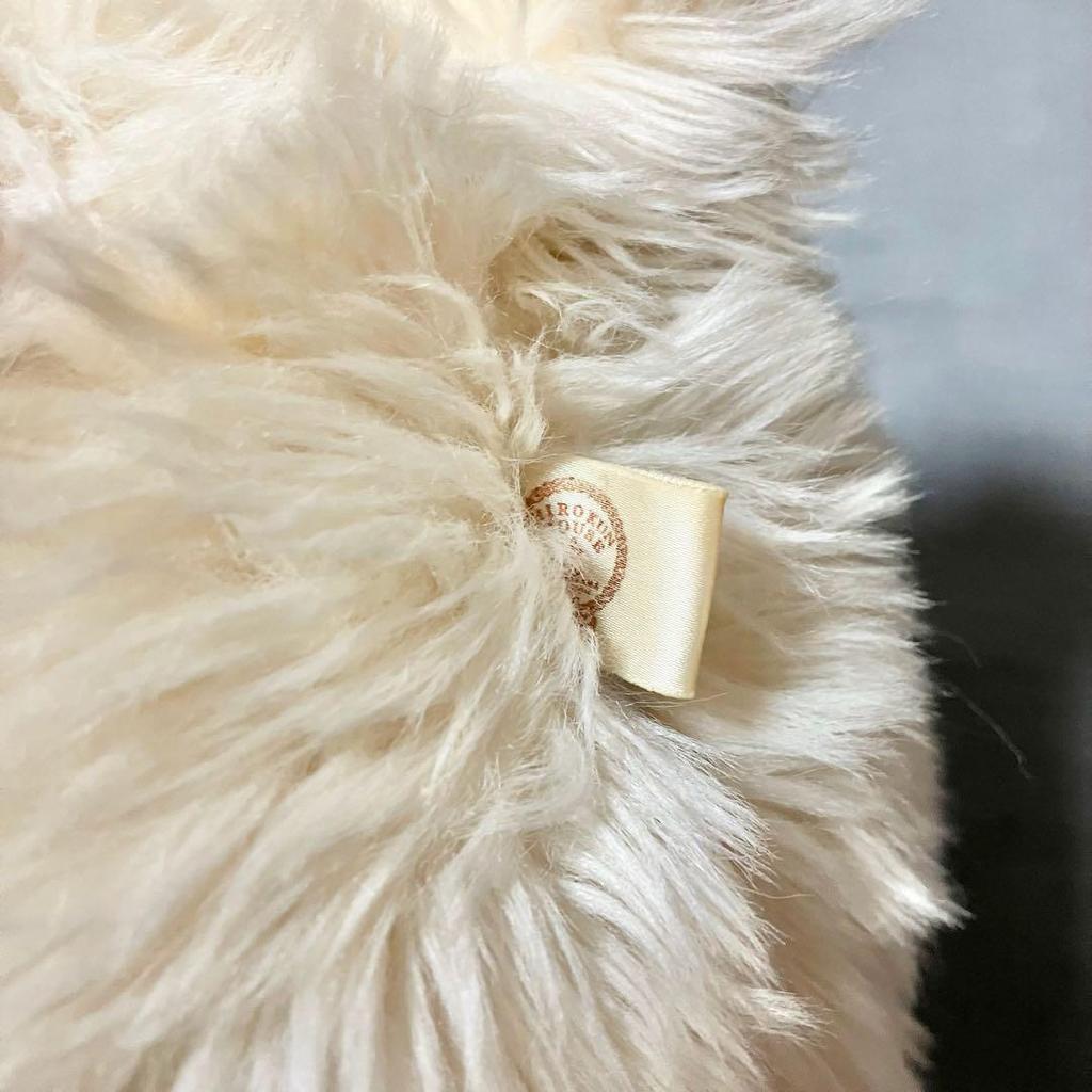 [USED] Hirokun House White Retro Teddy Bear