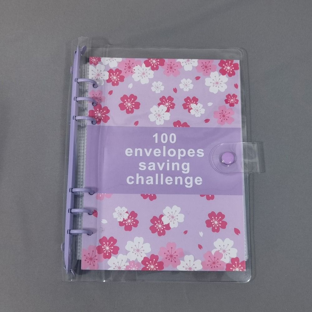 100 Envelope 100 Envelope Savings Challenge A5 Budget Binders Set Couple Money Savings