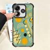 Абстрактная Геометрия Поп-Арт Дизайн Мягкий Чехол Для Телефона Для Xiaomi Poco X7 X8 Pro Max X6 X5 X3 F8 Ultra F7 M8 M7 M5S Redmi 15C 15A 15 14