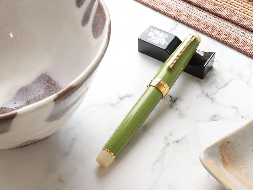 WANCHER Tea Ceremony Matcha Fountain Pen Fine (F Nib)