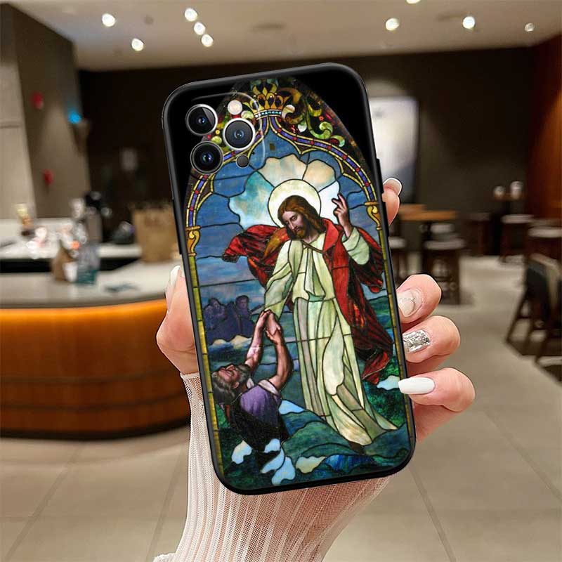 NH44 The Baptism of Jesus New High-End Shell Phone Case for Xiaomi Poco F8 M4 M5 M6 M7 X3 X6 X7 Pro GT NFC Ultra