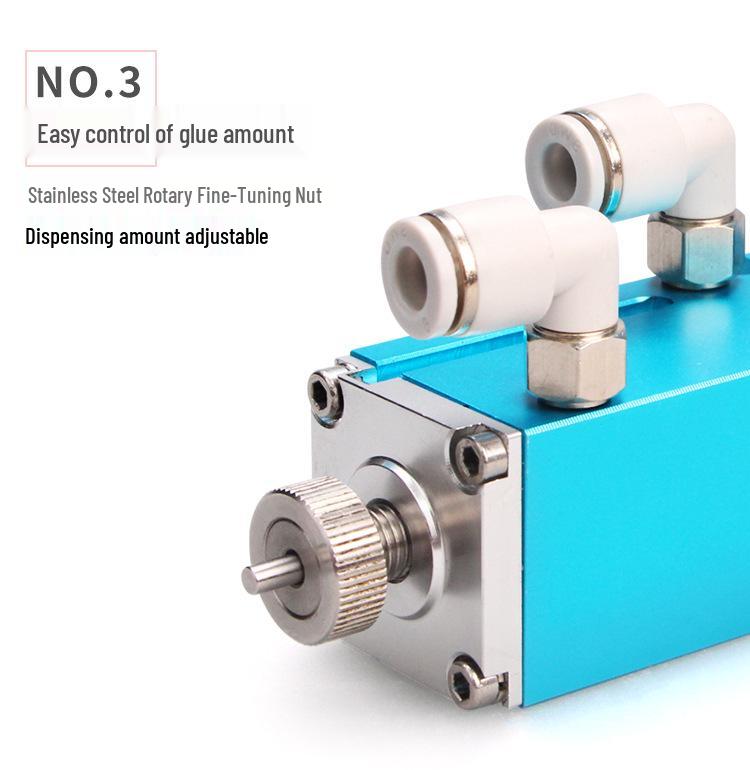 my36 Precision High Flow Double Acting Dispensing Valve - Stainless Steel & Aluminum Alloy