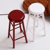 Doll Stool Scene Accessories Bar House Miniature Home Collection  Gift
