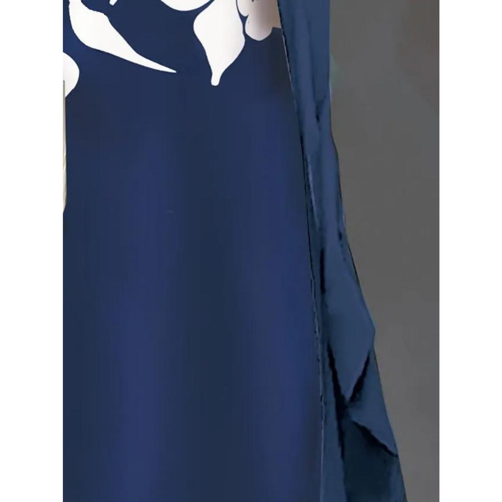 2025 New Fashion Trend Dresses Spring Summer Printed Waist Dresses Fashion Women's