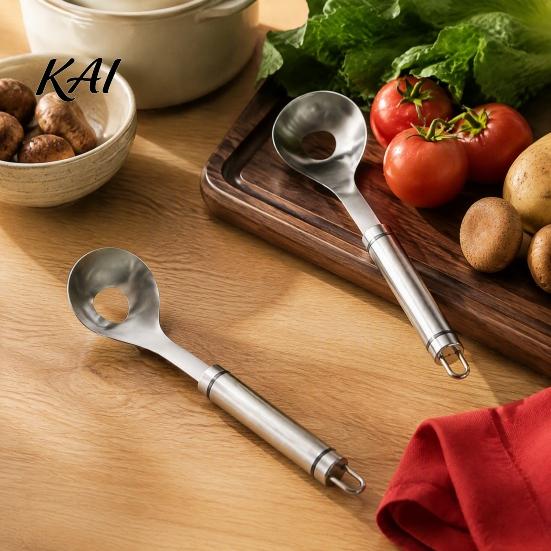 Cooking Gift for Chef 304 Stainless Steel Meatball Maker Scoop, Hand Press Scoop Fish Shrimp Spoon Pasta Balls, Non-Stick Meat Ball Forming