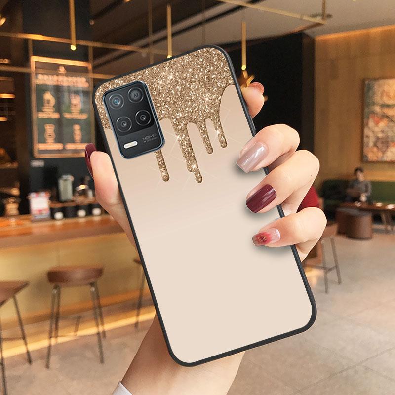 Розовый блестящий чехол для телефона OPPO Realme GT 2 Pro X2 Pro XT C25S 8 7 6 Pro 6i GT Master C3 C21 C21Y C11 X3 SuperZoom