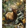 Полный 5D Diy Алмазная картина Мультфильм Лось Алмазная вышивка Крест Стежок Главная Декор Ручной подарок