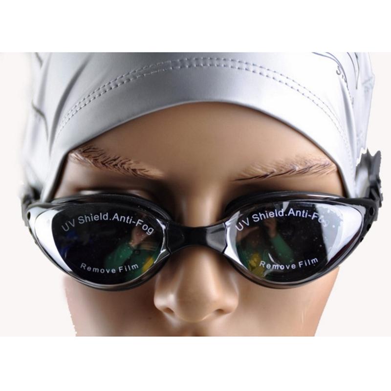 Swimming Goggles For Men Women Anti-Fog Uv Prescription Waterproof Silicone Adjust Swim Pool Eyewear Adults Kids Diving Glasses