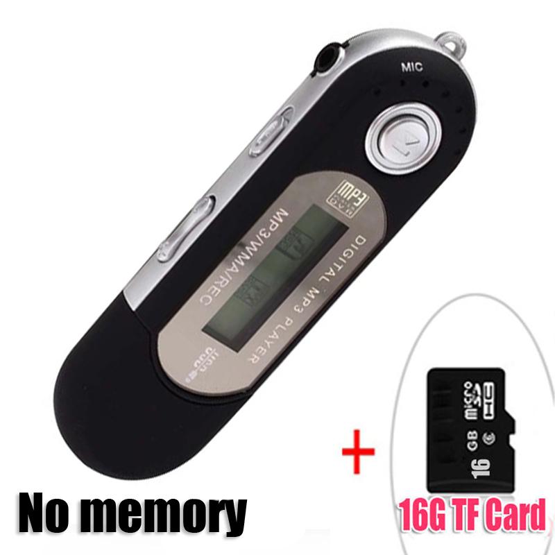 USB Mp3-плеер без памяти, поддержка 32G TF-карты с FM-радио