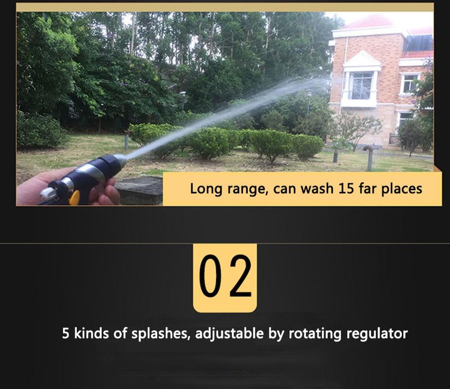 Новый очиститель для садовой мойки, автомобильный распылитель высокой мощности и шланга, распылитель воды