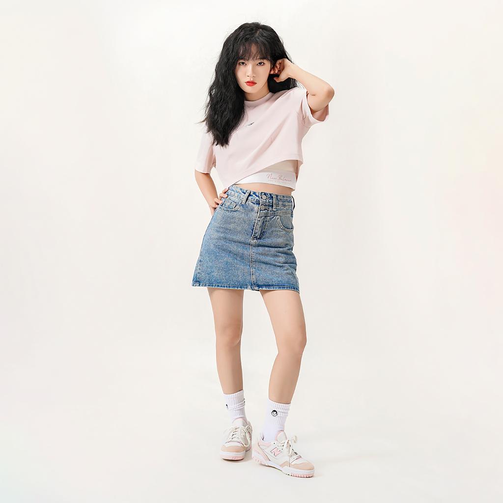 New Balance 550 Бело-Розовые Женские Кроссовки BBW550WP