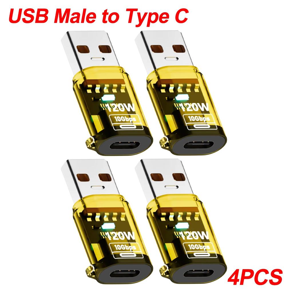 OTG USB C Female To USB A Male Adapter Converter High Speed Transfer for IPhone 16 15 IPad Tablet for Samsung Galaxy Android