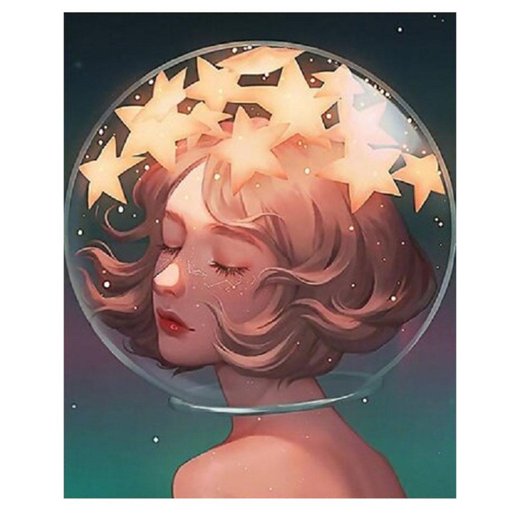 DIY алмазная живопись сияющая королева персонажи Алмазная вышивка мультфильм девушка наборы для вышивки крестом рукоделие украшение дома подарок