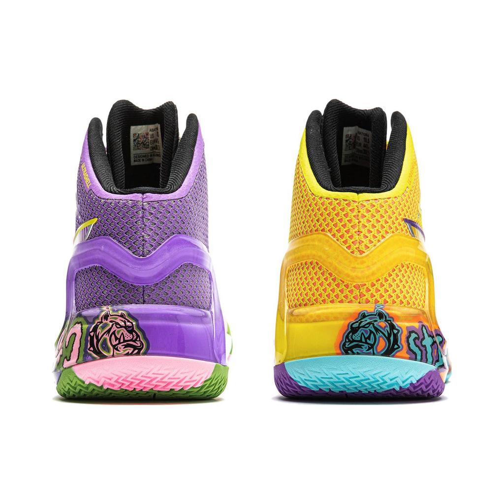 Li Ning Liren 4 Амортизирующие Скользкие Устойчивые к истиранию Легкие Упругие Средняя высота Баскетбольные кроссовки Мужские ABAT139-8
