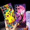 Чехол для телефона Funda для Samsung Galaxy S26 S21 FE S20 S25 Ultra S23 Note 20 Ultra 8 9 10 S10 S9 S24 Plus Горячий Аниме Покемон