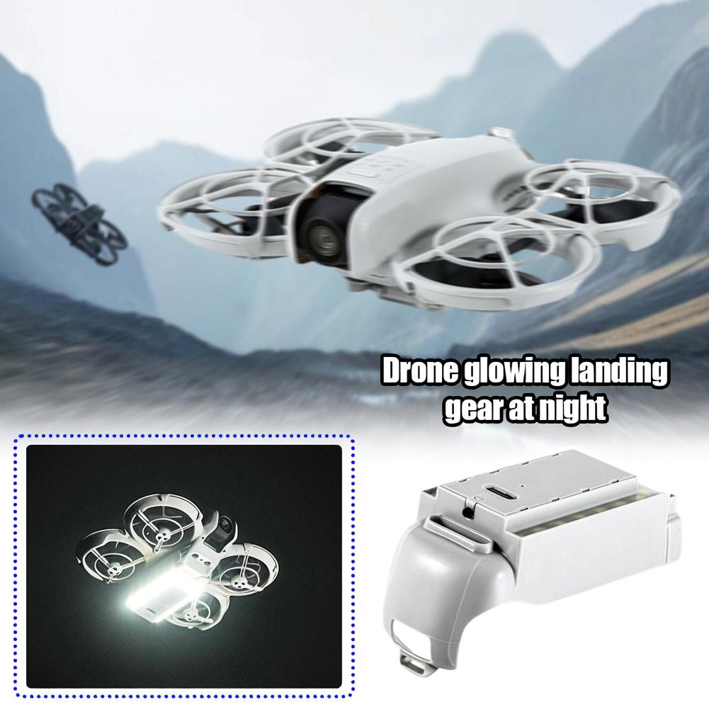 For DJI NEO Drone Landing Gear Night Light Luminous Tripod Snap Design Built-in Battery Rechargeable Lamp For Dji Neo
