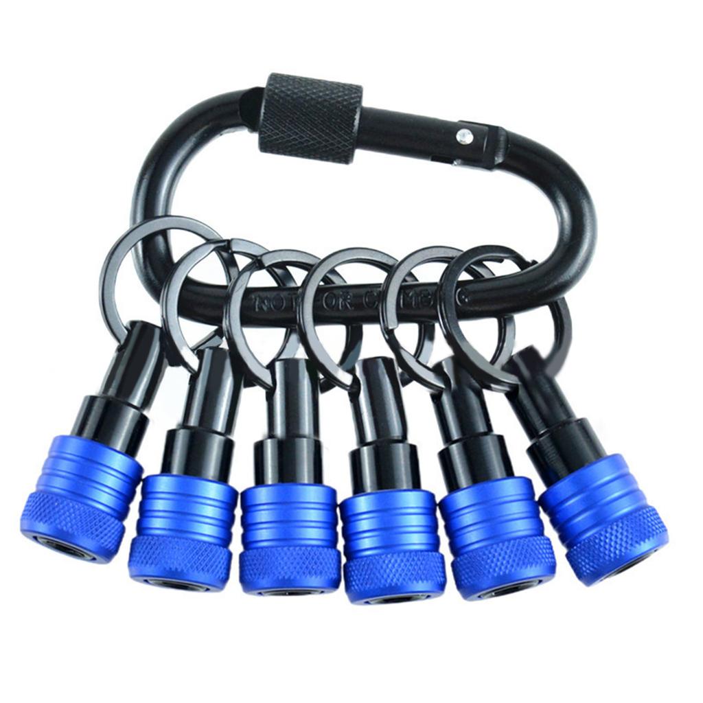6pcs 1/4inch Hexagonal Shank Socket Bit Holder Set Screwdriver Bit Holder Set Versatile for Easy Storage & Transport