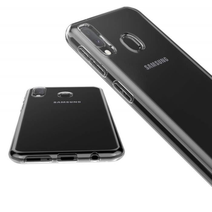 Coque pour Samsung Galaxy A20E - Protection Gel TPU Transparent Silicone Souple Ultra Mince [Phonillico®]