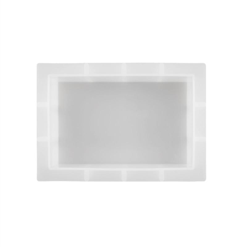 Рамка для фотографий на День святого Валентина, формы из смолы, прямоугольная рамка для фотографий, силиконовая форма, форма из эпоксидной смолы в форме сердца, изготовление поделок